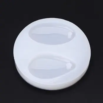 

Silicone Mold DIY Jewelry Necklace Pendant Making Tool Oval Water Drop Pendants Epoxy Resin Crafts Mirror UV Charms Findings