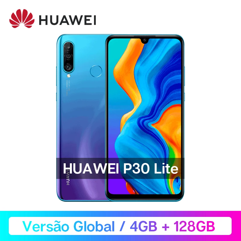 

Global Version Huawei P30 Lite 4GB 128GB Smartphone 6.15 inch Kirin 710 Octa Core Mobile Phone EMUI Android 9.0 CellPhone