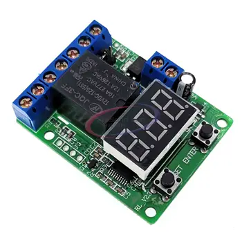 

DC 12V LED Digital Relay Switch Control Board Module Relay Module Voltage Protection Detection Charging Discharge Monitor Test