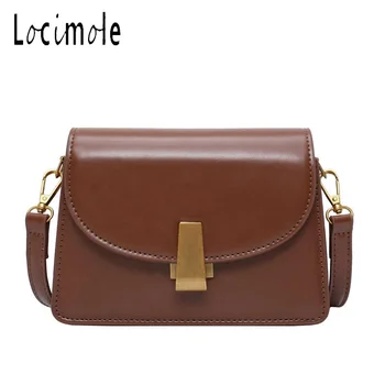

Locimole Luxury Brand Women Bags Fashion Small Square Shoulder Bag Minimalist Crossbody Bags for Ladies PU Leather BIZ062 PM49