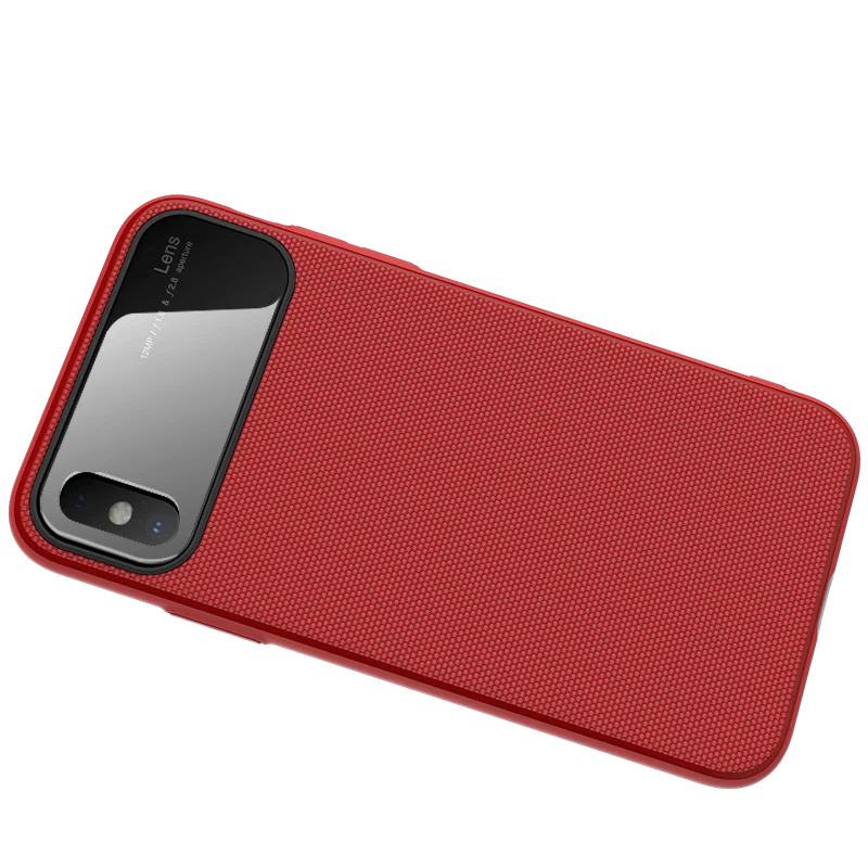 Красный Все включено защита для iPhone XS чехол для телефона нано-взрывозащищенное стекло для 10 XR Max Чехлы против отпечатков пальцев нескользящий чехол - Цвет: Красный