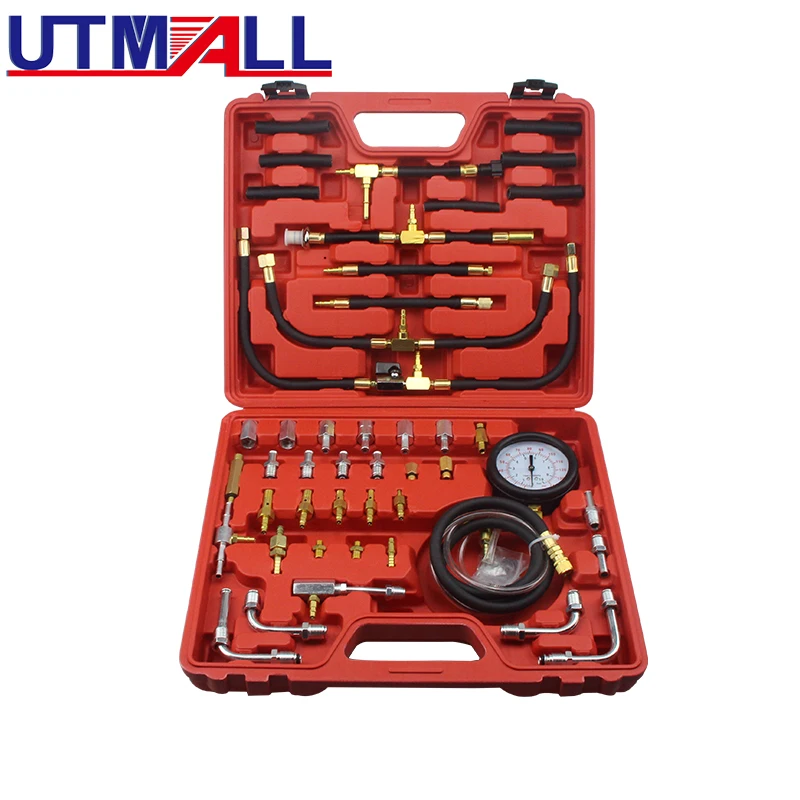 TU-443 Deluxe Manometer Fuel Injection Pressure Tester Gauge Kit system 0-140 psi