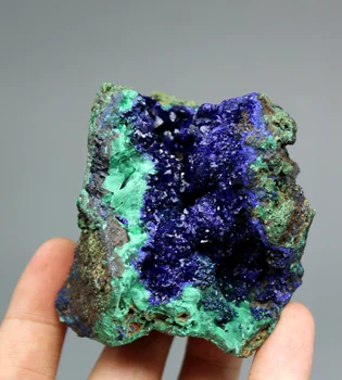 

259g Natural beautiful Shiny Azurite mineral specimen crystal Stones and crystals Healing crystal Free shipping