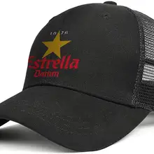 Унисекс Estrella-Damm-Snapback Головные уборы солнцезащитная Кепка Хип-хоп кепка s