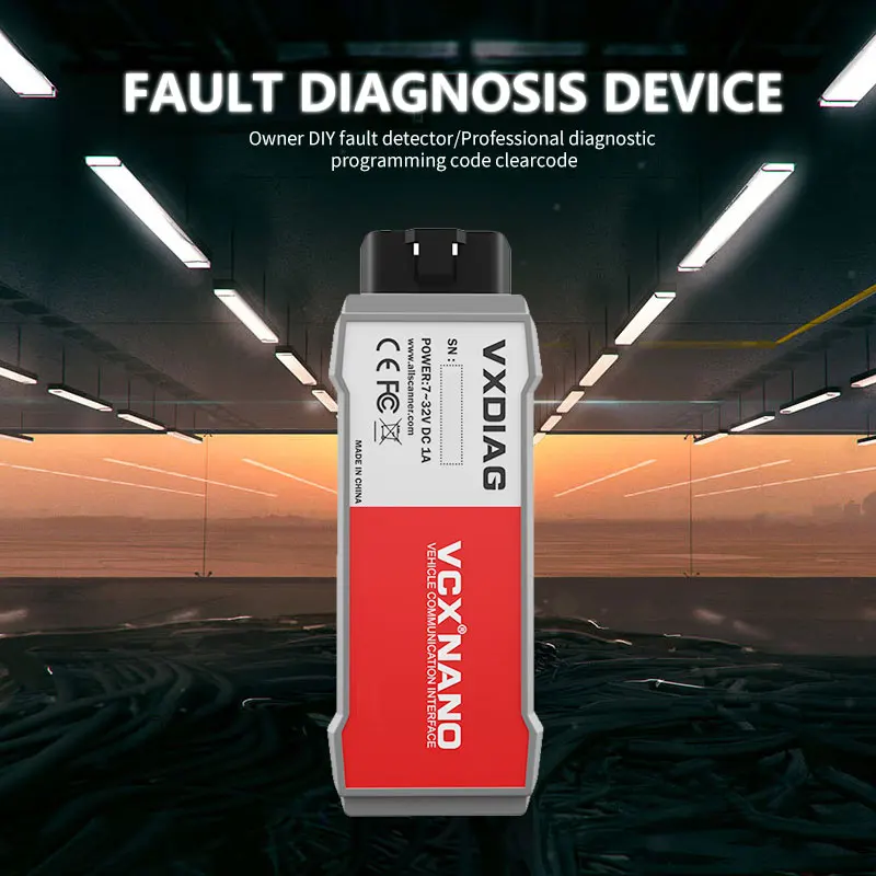 VXDIAG VCX NANO obd2 диагностический инструмент автоматический сканер WIFI/USB