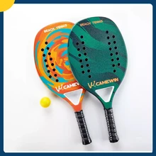 Carbon Fiber EVA Foam Beach Racket Beach Racket Outdoor Sports High Quality Flat Tennis Rackets Sports Equipment Tennisbags