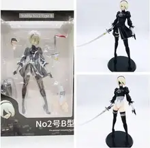 30cm anime jogo nier: automata 2b yorha no.2 tipo b figura de ação pvc coleção modelo brinquedos brinquedos para o presente de natal
