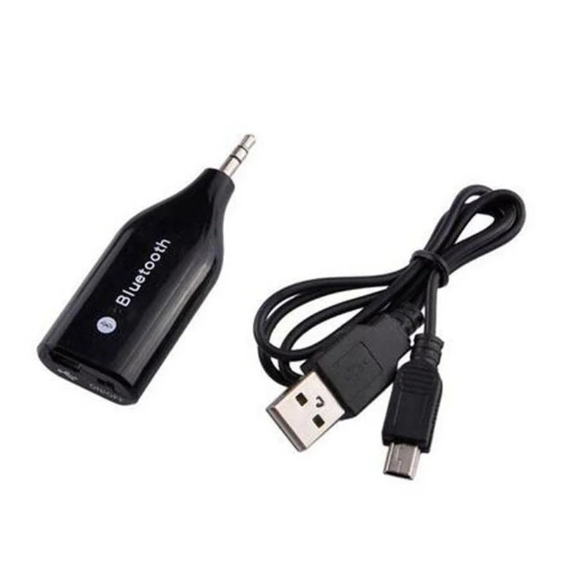 Автомобильный беспроводной 3,0 Bluetooth 3,5 мм Aux приемник адаптер для аудио телефона динамик