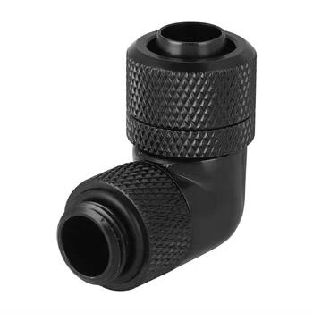 

3 Points Thin Fast Elbow Water Cooling Fitting 90 Degree Right Angle Tube Connector G1/4 Thread For PC Water Cooling Systems