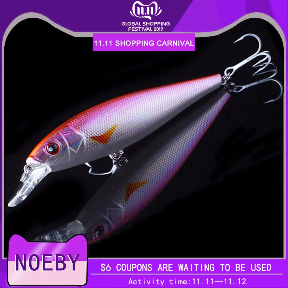 Рыболовная приманка NBL9262 Minnow 100 мм 16 5 г АБС твердая наживка рыболовный воблер