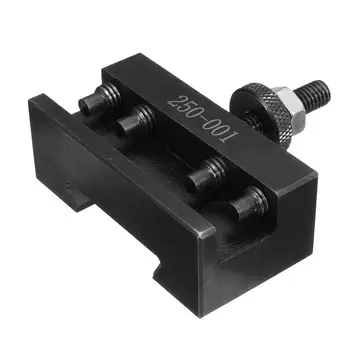 

1 X NO.250-001 Steel Quick Change Tool Holder Turning & Facing Tool Holder Lathe