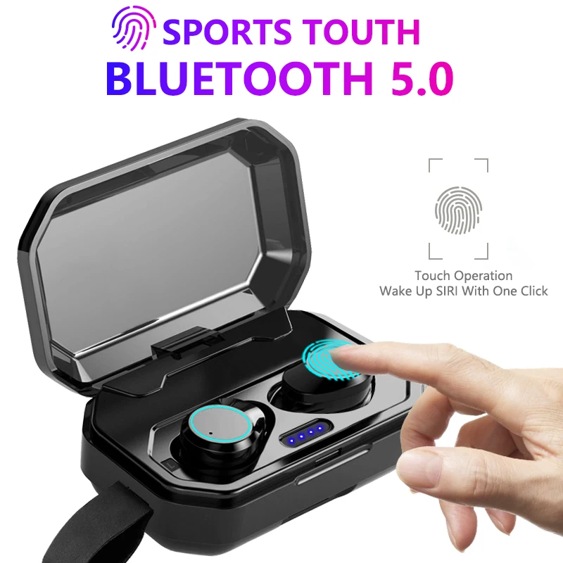 X6 TWS Bluetooth Earphone Wireless Sport Earphones Bass Running Earbuds for Iphone Xiaomi Huawei Samsung