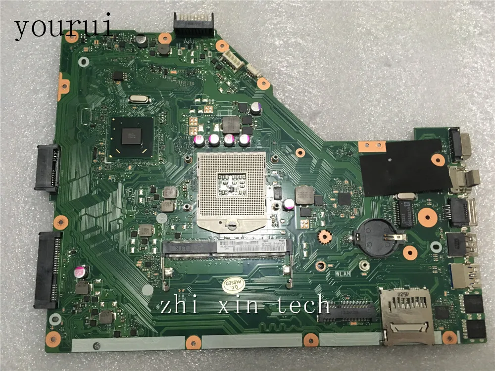 Yourui для ASUS X55A Материнская плата ноутбука REV 2 1 DDR3 полностью протестирован |