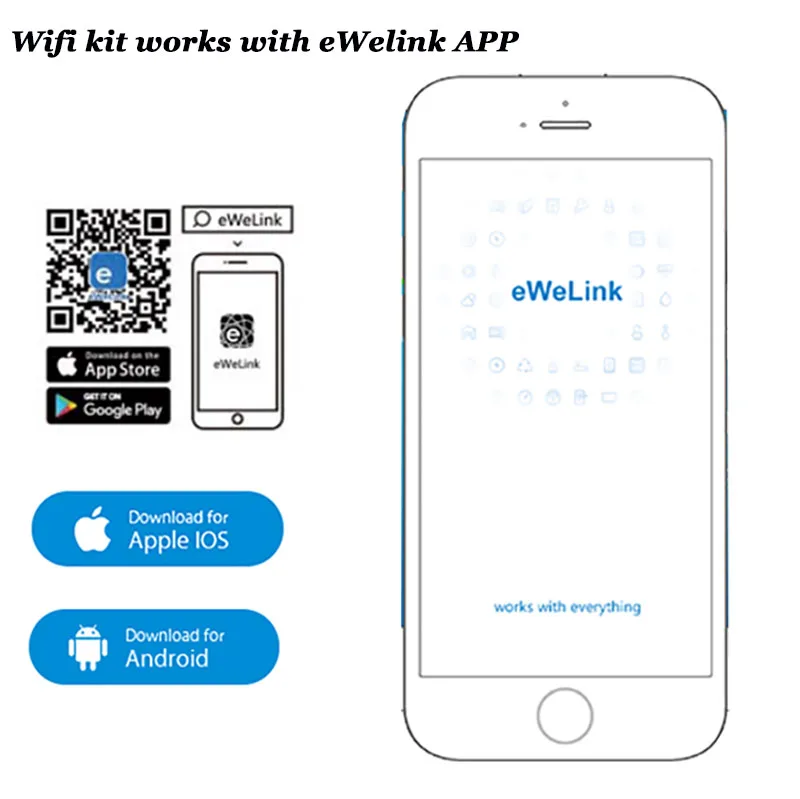 12V Electric Lock 125KHz Access Control System Lock Optional Wifi  eWelink Remote Control Door Lock Anti-theft Home Security