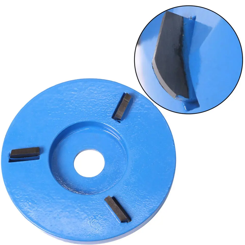 

Three/Six Teeth Power Wood Carving Cutter Disc Milling Set 90mm Diameter 16mm Bore Milling Cutter for Angle Grinder Kit