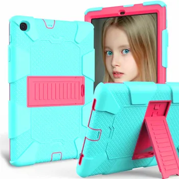 

Samsung T387 Children Safe Silicone Hard Cover Full-body Rugged Dual-Layer Hybrid Cover with Built-in Screen protective case