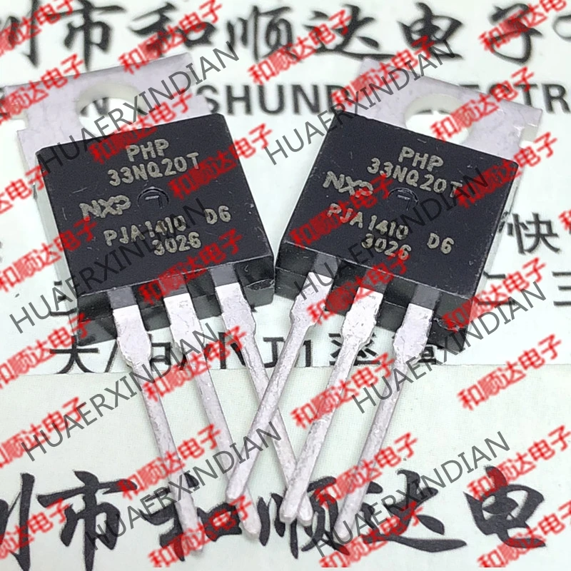 5 шт., новые оригинальные кнопки PHP33NQ20T-220 200V 32.7A