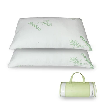 

[US-W]Premium Firm Hypoallergenic Bamboo Fiber Memory Foam Pillow Queen (Single/Nantong)