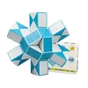 Qiyi 3D Magic Ruler Cube 48 Segments Cubo Magico Snake Twist Cube Puzzle Kid Educational Toys for Children 1