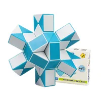 Qiyi 3D Magic Ruler Cube 48 Segments Cubo Magico Snake Twist Cube Puzzle Kid Educational Toys for Children 1