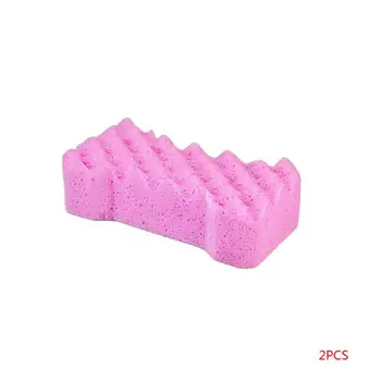 

Car Wash Sponge For Car 2Pcs A Set Car Honeycomb Absorbent Scrubber Auto Household Cleaning Wash Pads