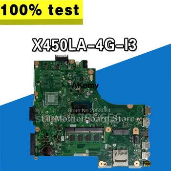 

X450LA Motherboard I3-4010U 4G For Asus X450LA Laptop motherboard X450LA Mainboard X450LA Motherboard test 100% OK