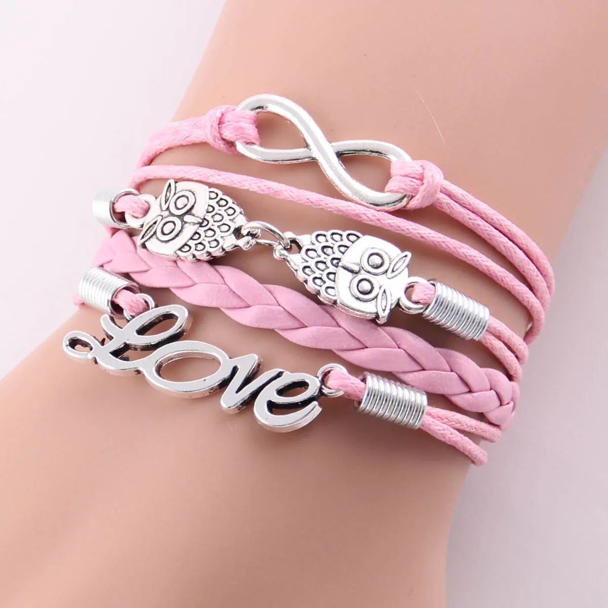 Designer Infinity And Owl Bracelet – Channel Your Inner Fashionista