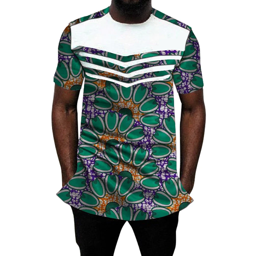 African print short sleeve shirts Clearance