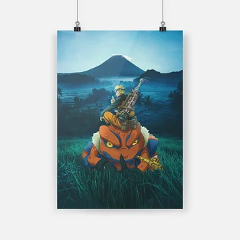 

naruto Gamabunta anime canvas painting decor wall art pictures bedroom study home living room decoration prints poster