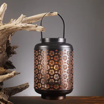 

Romantic Iron Metal Table Candle Holders Stand Vintage Luxury Candle Holder Rustic Romantic Porte Bougie Candlestick JJ60ZT