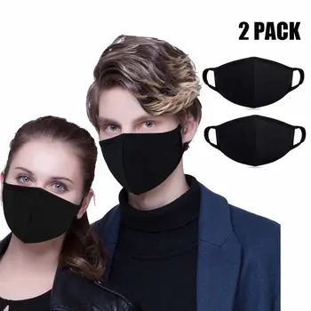 

cycling Unisex Mouth Mask Adjustable Anti Dust Face Mouth Mask,Black Cotton Face Mask For Cycling Camping Travel