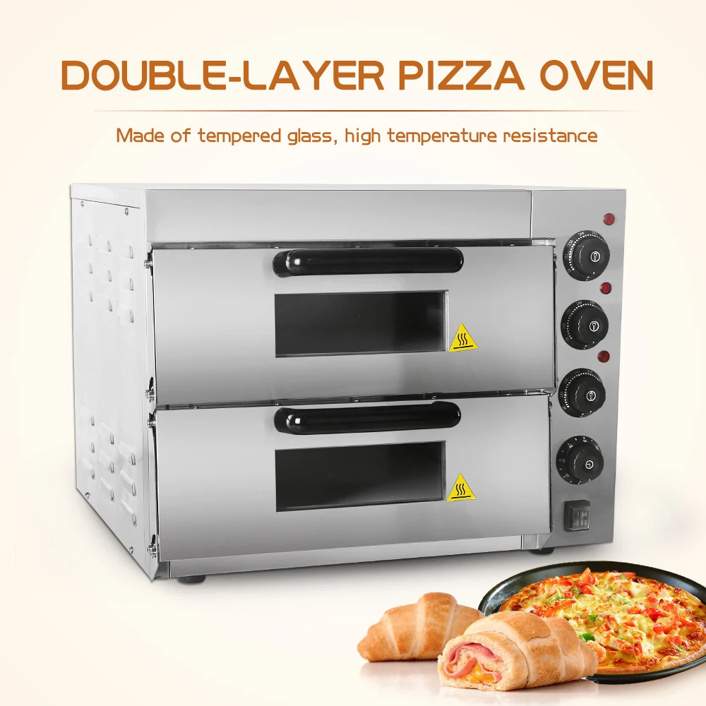 20L Commerciale Doppio Strato Forno Per La Pizza 3000W Elettrico A  Convezione Forno Arrosto di Pollo Anatra Torta di Pane di Cottura Forno In  Acciaio Inox|Ovens| - AliExpress
