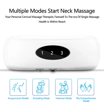 Electric Pulse Neck Massager Infrared Pain Reliever