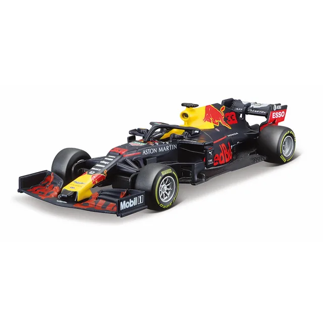 Bburago 1:43 2021 F1 Red Bull Racing RB16B 33# Max Verstappen Turkey Special Livery Racing Die Cast Model Alloy Car Toy RB15-33