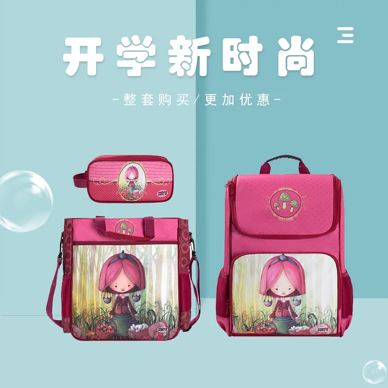 

Multi-functional Young STUDENT'S Stationery Box Children Large Capacity Lightweight Carry Bag Burden Relieving Backpack