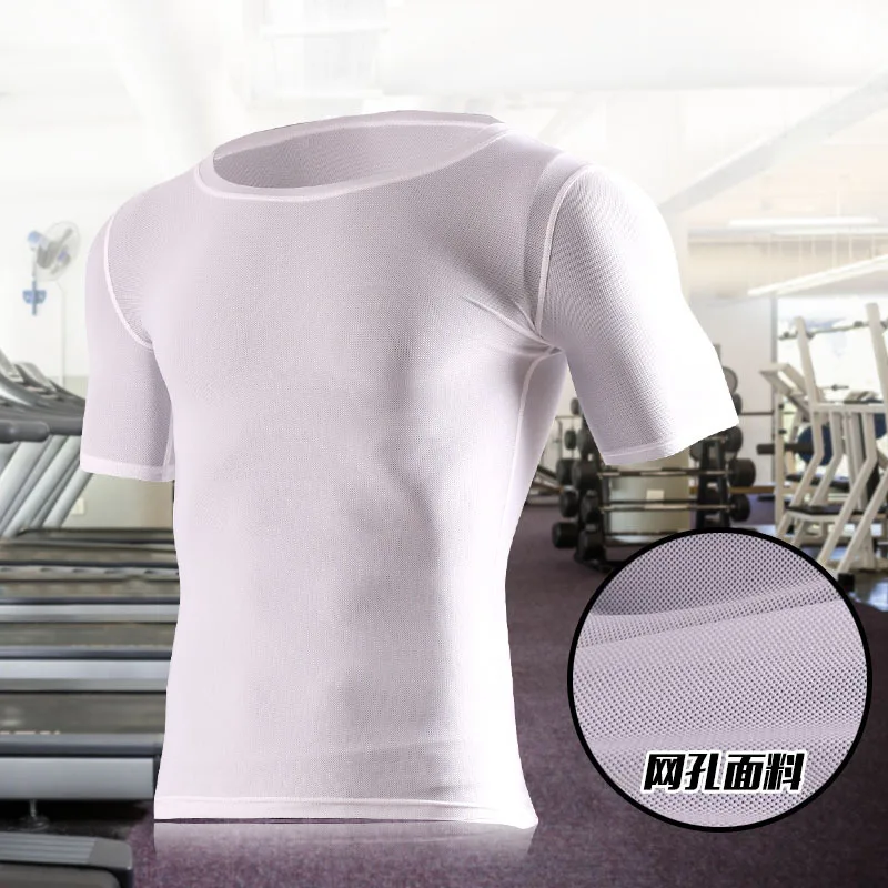 Cross Border New Products Chinlon Half Cardigan Butterfly Running Training Elasticity Sports Fitness Short Sleeve Wholesale Cust