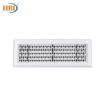 

HBI 500mm x 150mm Pattern-Simultaneous rhythm Plastic Frame Steel Decorative Air Grille Vent Retro Style Outlet Retro Style