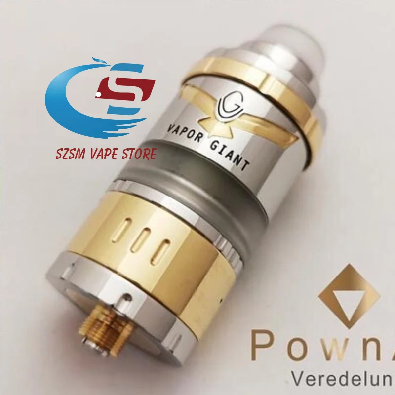 Электронная сигарета v6S 23 мм RTA объем 6 мл 316ss Регулируемый нижний поток воздуха