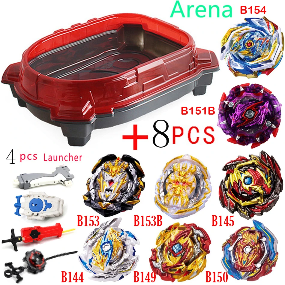 Новый набор волчков Beyblade Tops Арена бэйблэйд пусковые установки волчок металл