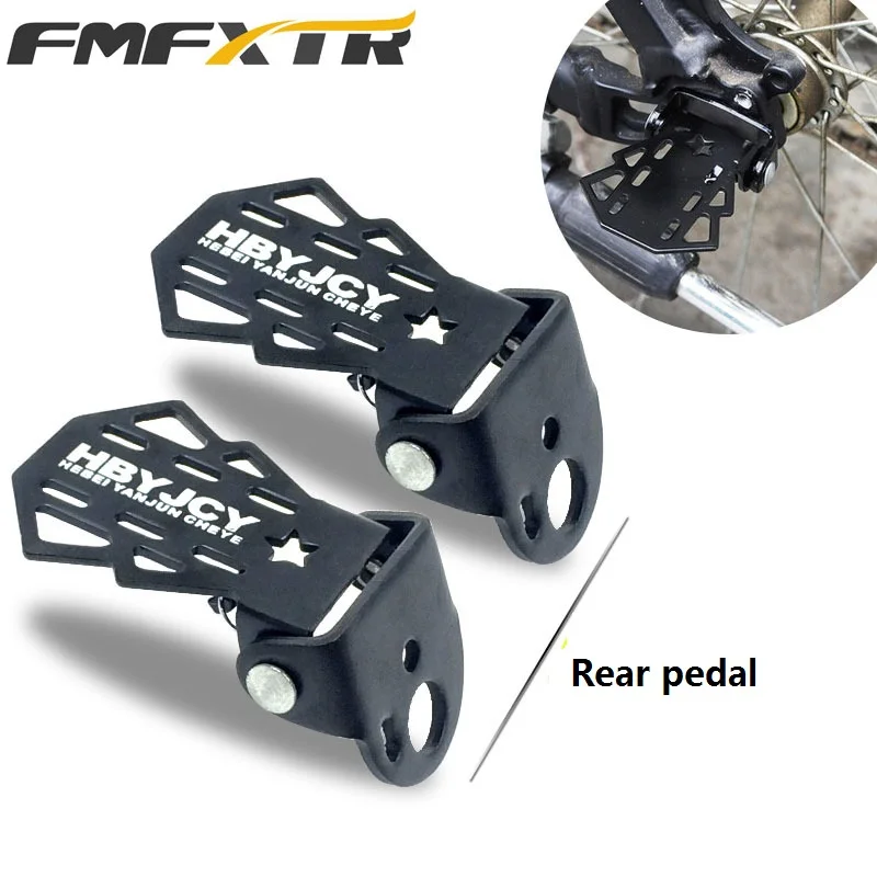 120*80*22mm Cycling Bike Pedals For Road Folding Mountain Bike AL 2PCs Pedals 