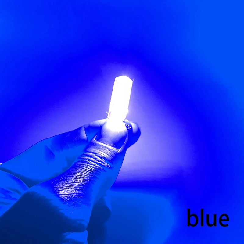 2pcs blue 1 шт. авто светодиодный T10 194 W5W Canbus 5630 SMD Габаритные огни для skoda octavia 2 a7 a5 Fabia Rapid роскошный - Испускаемый цвет: 2pcs blue