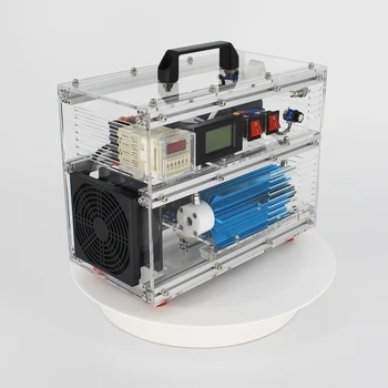 

Pinuslongaeva 6SQY BO-1030QY 0-10g/h 10gram adjustable acrylic shell ozone machine air water disinfection machine purifier