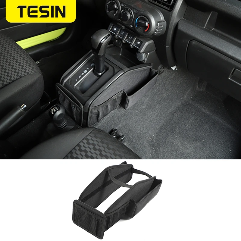 

TESIN Stowing Tidying for Suzuki Jimny JB74 2019+ Car Gear Shift Storage Bag Organizer Tray for Suzuki Jimny 2019+ Accessories