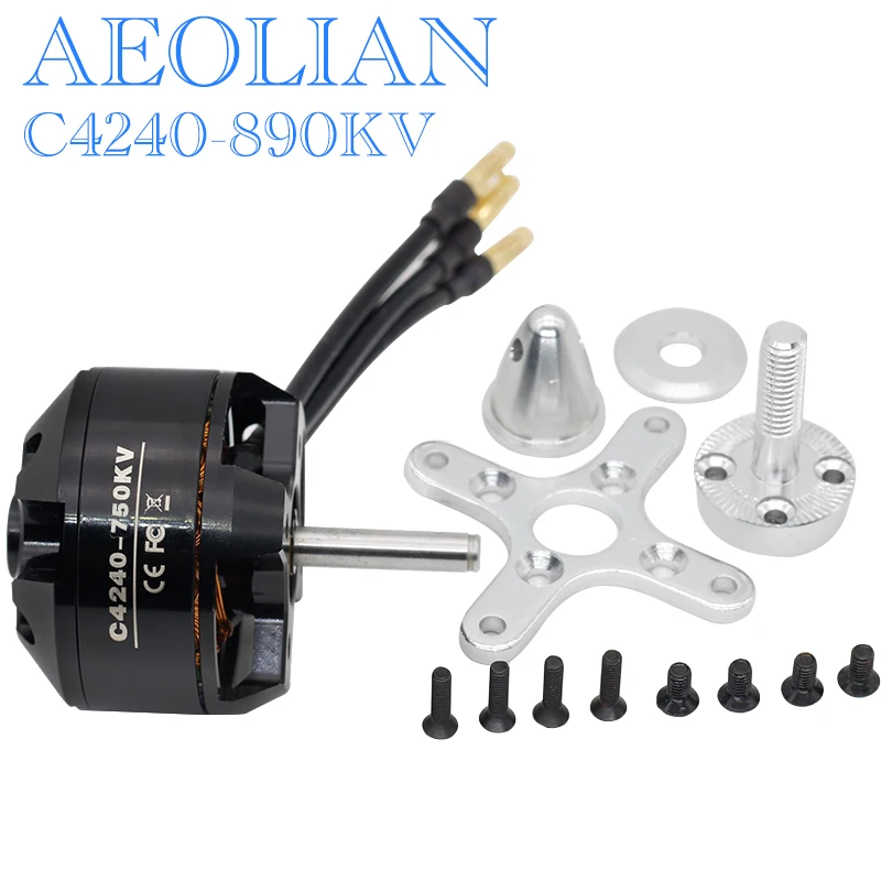 4240 890KV 5mm вал ourtunner brsuhless Электрический aeolian мотор для радиоуправляемого самолета