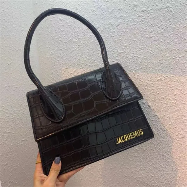 luxury design alligator jacquemus hand bags women 2020 crossbody bags fashion crocodile pattern pu leather handbags purses bolsa shoulder bags aliexpress
