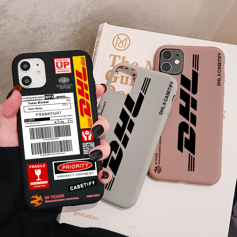Чехол DHL Express для телефона Samsung Galaxy S10 S9 S8 S7 S6 Plus Lite edge S10e матовые Силиконовые чехлы