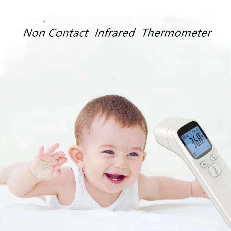 

CE Boby Digital Infrared Thermometer Gun Probe Non-Contact Temperature Humidity Sensor Baby Termometro Digital CE