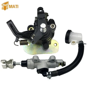 

For Honda ATV Sportrax 400 TRX400EX TRX400X TRX 400EX 400X A AC Rear Brake Caliper Brake Master Cylinder with Pads