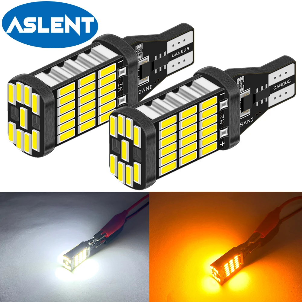 

2x Canbus T16 T15 921 W16W LED Bulb Car Backup Reverse Lights for 2017 Creta Kona IX35 Solaris Accent I30 Elantra Hyundai Tucson