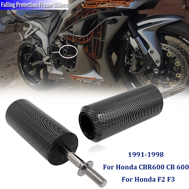 Для Honda CBR600 CBR 600 F2 F3 1991 1993 1994 1995 1996 97 98 Derlin рамка ползунок аварийные Прокладки
